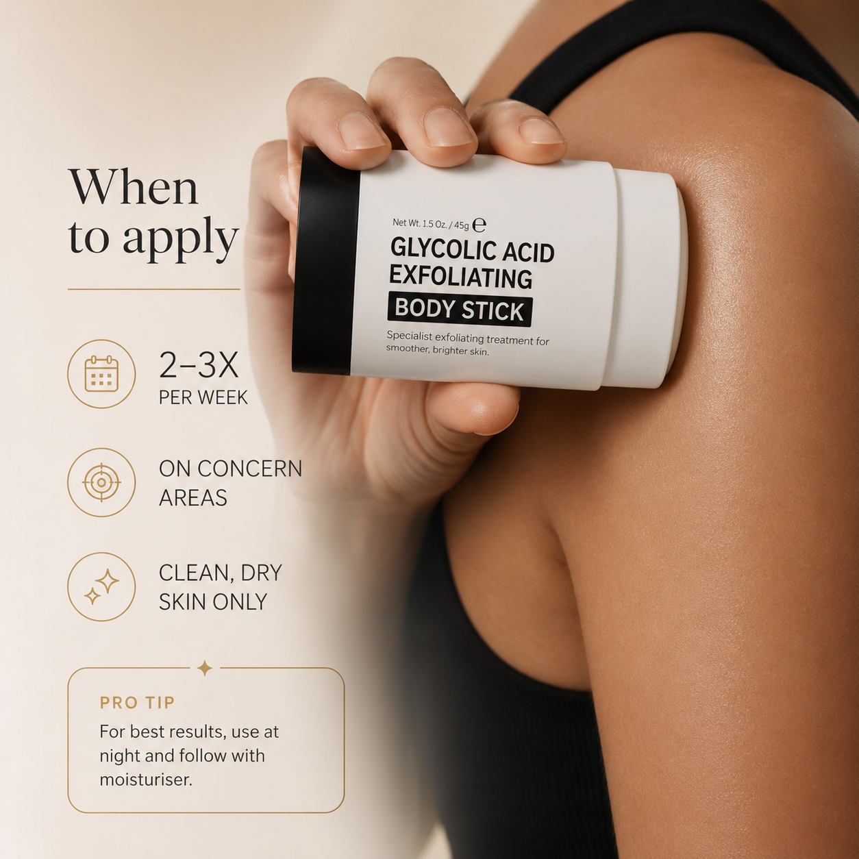 Azorla Exfoliating Body Stick