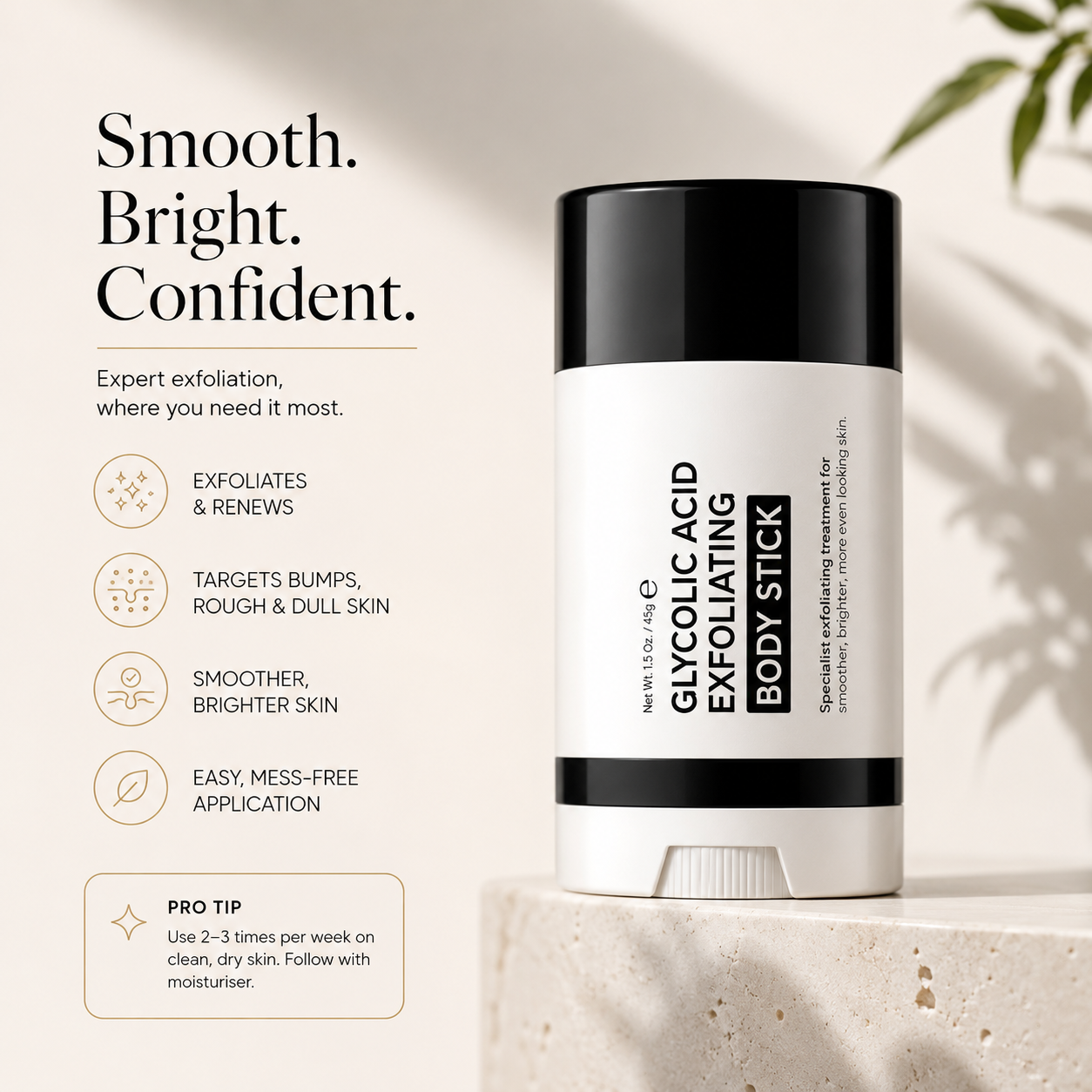 Azorla Exfoliating Body Stick